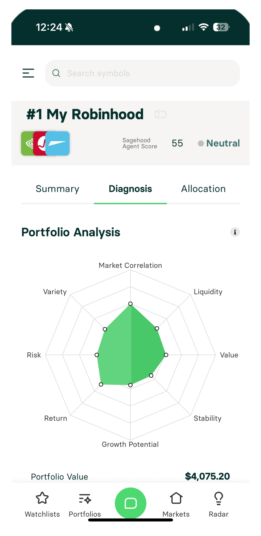 Your Portfolio, Monitored by Expert AI Analysts